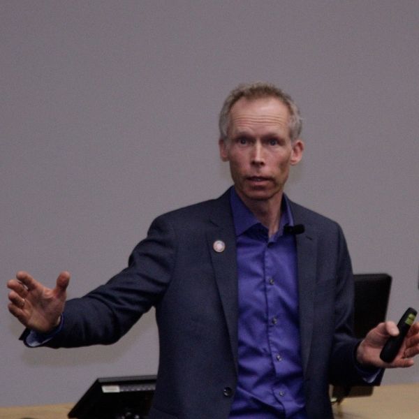 Prof Johan Rockström was the keynote speaker at the fifth NZCGS Global Affairs Lecture on 7 Apr 2018.